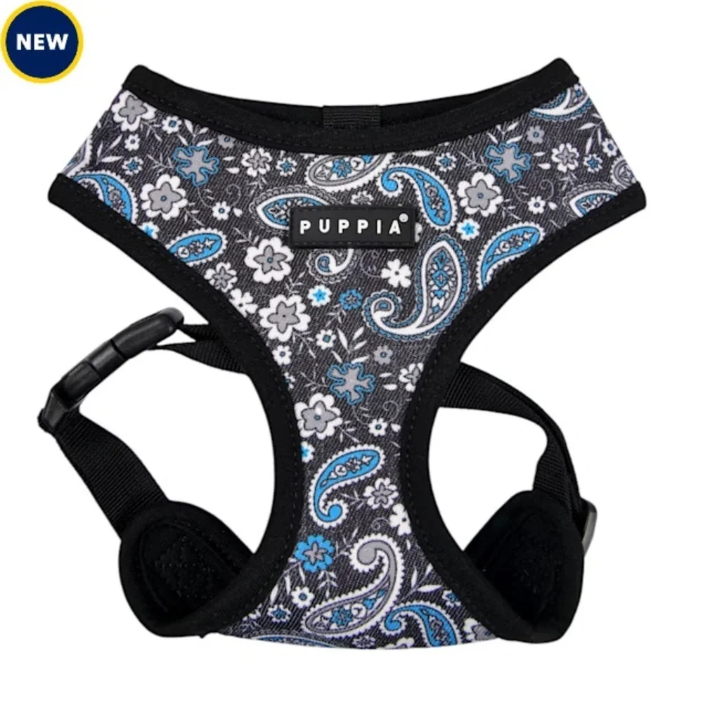 Puppia Black and Red Dog Harness